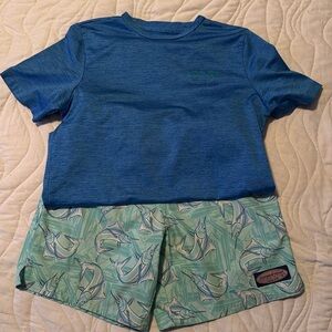 Boys Vineyard Vines Bathing Suit & Swim Top
